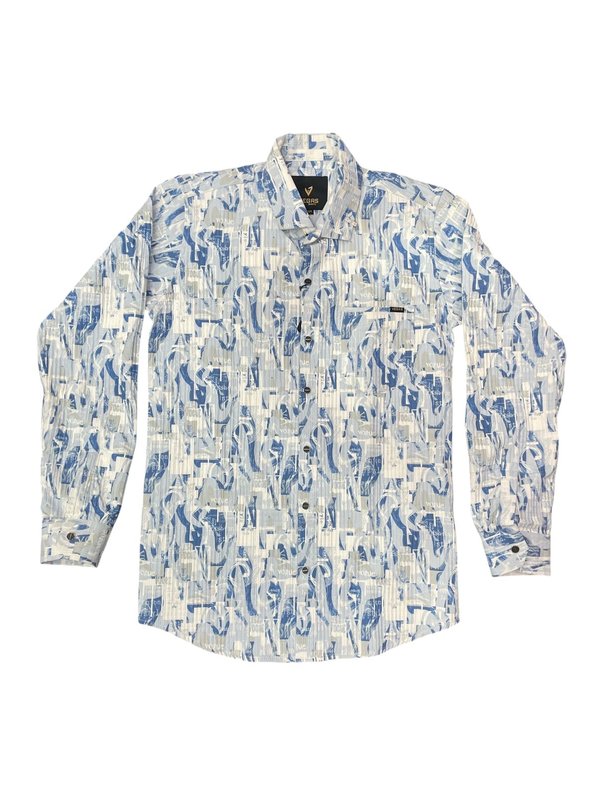 Abstract Sky Print Casual Shirt